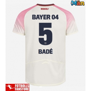Bayer Leverkusen Loic Bade #5 Bortatröja 2025-26 Kortärmad