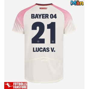 Bayer Leverkusen Lucas Vazquez #21 Bortatröja 2025-26 Kortärmad