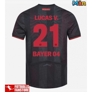 Bayer Leverkusen Lucas Vazquez #21 Hemmatröja 2025-26 Kortärmad