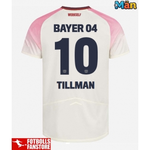 Bayer Leverkusen Malik Tillman #10 Bortatröja 2025-26 Kortärmad