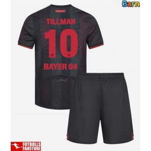 Bayer Leverkusen Malik Tillman #10 Hemmatröja Barn 2025-26 Kortärmad (+ Korta byxor)