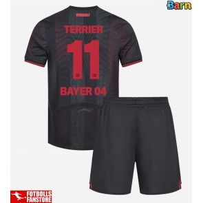 Bayer Leverkusen Martin Terrier #11 Hemmatröja Barn 2025-26 Kortärmad (+ Korta byxor)
