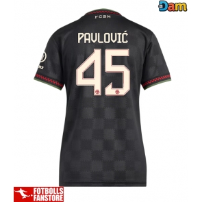 Bayern Munich Aleksandar Pavlovic #45 Tredje Tröja Dam 2025-26 Kortärmad