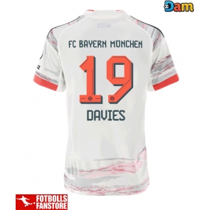Bayern Munich Alphonso Davies #19 Bortatröja Dam 2025-26 Kortärmad