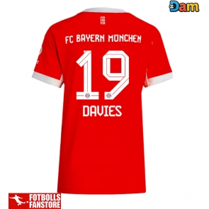 Bayern Munich Alphonso Davies #19 Hemmatröja Dam 2025-26 Kortärmad