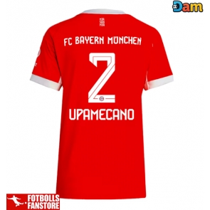 Bayern Munich Dayot Upamecano #2 Hemmatröja Dam 2025-26 Kortärmad