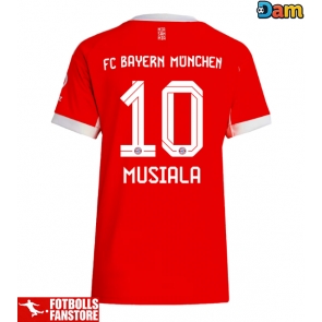 Bayern Munich Jamal Musiala #10 Hemmatröja Dam 2025-26 Kortärmad