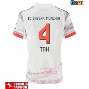 Bayern Munich Jonathan Tah #4 Bortatröja Dam 2025-26 Kortärmad