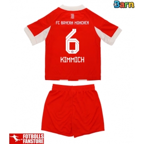 Bayern Munich Joshua Kimmich #6 Hemmatröja Barn 2025-26 Kortärmad (+ Korta byxor)