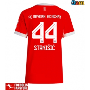 Bayern Munich Josip Stanisic #44 Hemmatröja Dam 2025-26 Kortärmad