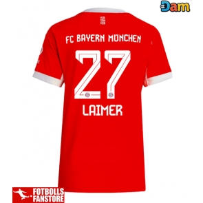 Bayern Munich Konrad Laimer #27 Hemmatröja Dam 2025-26 Kortärmad