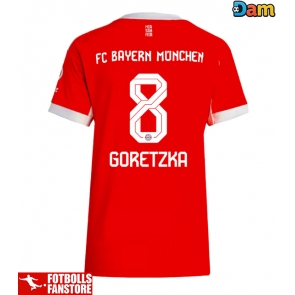 Bayern Munich Leon Goretzka #8 Hemmatröja Dam 2025-26 Kortärmad
