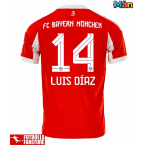 Bayern Munich Luis Diaz #14 Hemmatröja 2025-26 Kortärmad