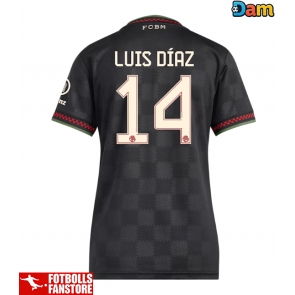 Bayern Munich Luis Diaz #14 Tredje Tröja Dam 2025-26 Kortärmad