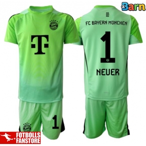Bayern Munich Manuel Neuer #1 Målvakt Hemmatröja Barn 2025-26 Kortärmad (+ Korta byxor)