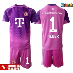 Bayern Munich Manuel Neuer #1 Målvakt Tredje Tröja Barn 2025-26 Kortärmad (+ Korta byxor)
