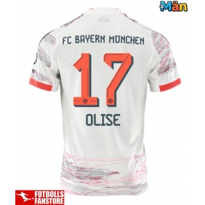 Bayern Munich Michael Olise #17 Bortatröja 2025-26 Kortärmad