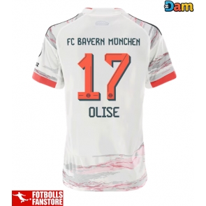 Bayern Munich Michael Olise #17 Bortatröja Dam 2025-26 Kortärmad
