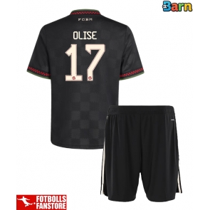 Bayern Munich Michael Olise #17 Tredje Tröja Barn 2025-26 Kortärmad (+ Korta byxor)