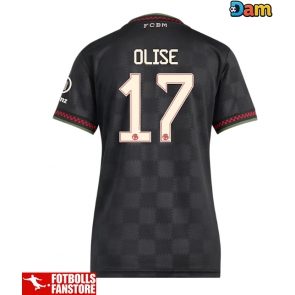 Bayern Munich Michael Olise #17 Tredje Tröja Dam 2025-26 Kortärmad