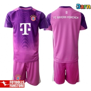Bayern Munich Målvakt Tredje Tröja Barn 2025-26 Kortärmad (+ Korta byxor)