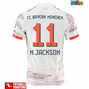 Bayern Munich Nicolas Jackson #11 Bortatröja 2025-26 Kortärmad