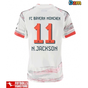 Bayern Munich Nicolas Jackson #11 Bortatröja Dam 2025-26 Kortärmad