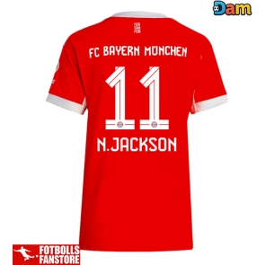 Bayern Munich Nicolas Jackson #11 Hemmatröja Dam 2025-26 Kortärmad