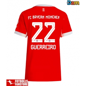 Bayern Munich Raphael Guerreiro #22 Hemmatröja Dam 2025-26 Kortärmad