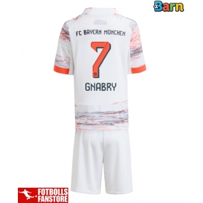 Bayern Munich Serge Gnabry #7 Bortatröja Barn 2025-26 Kortärmad (+ Korta byxor)