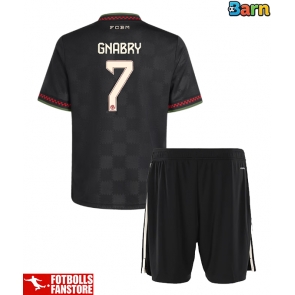 Bayern Munich Serge Gnabry #7 Tredje Tröja Barn 2025-26 Kortärmad (+ Korta byxor)