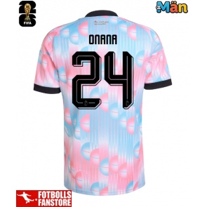 Belgien Amadou Onana #24 Bortatröja VM 2026 Kortärmad