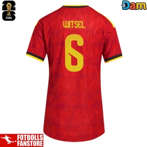 Belgien Axel Witsel #6 Hemmatröja Dam VM 2026 Kortärmad