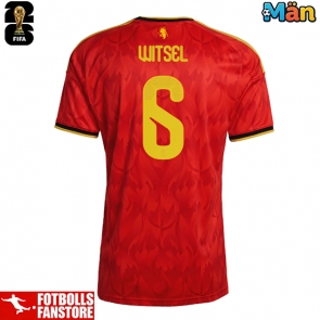 Belgien Axel Witsel #6 Hemmatröja VM 2026 Kortärmad