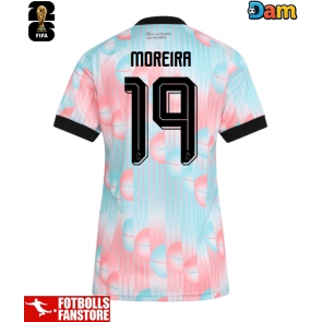 Belgien Diego Moreira #19 Bortatröja Dam VM 2026 Kortärmad