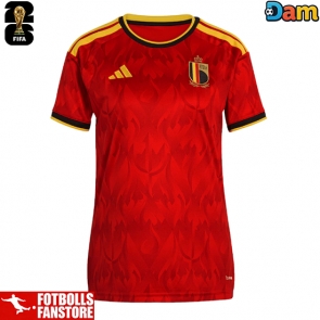 Belgien Hemmatröja Dam VM 2026 Kortärmad