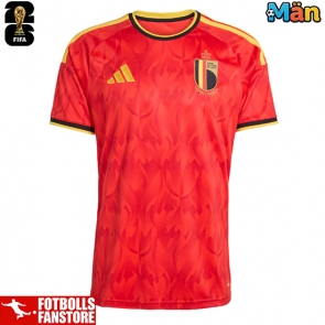Belgien Hemmatröja VM 2026 Kortärmad