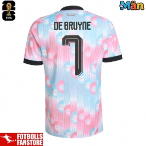 Belgien Kevin De Bruyne #7 Bortatröja VM 2026 Kortärmad