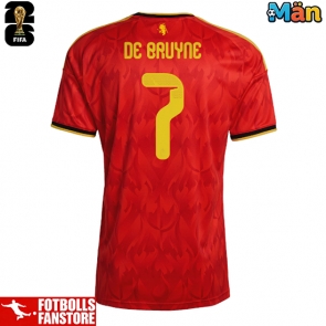 Belgien Kevin De Bruyne #7 Hemmatröja VM 2026 Kortärmad