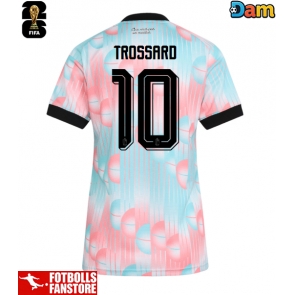 Belgien Leandro Trossard #10 Bortatröja Dam VM 2026 Kortärmad