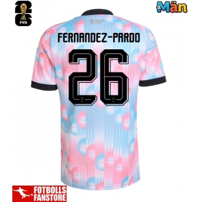 Belgien Matias Fernandez-Pardo #26 Bortatröja VM 2026 Kortärmad