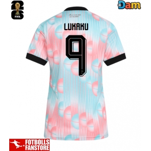 Belgien Romelu Lukaku #9 Bortatröja Dam VM 2026 Kortärmad