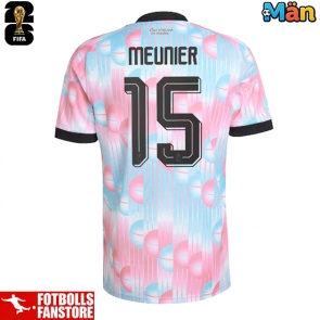 Belgien Thomas Meunier #15 Bortatröja VM 2026 Kortärmad