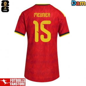Belgien Thomas Meunier #15 Hemmatröja Dam VM 2026 Kortärmad