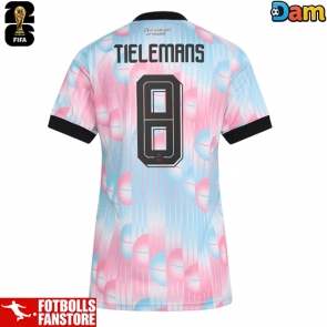Belgien Youri Tielemans #8 Bortatröja Dam VM 2026 Kortärmad