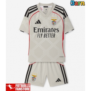 Benfica Bortatröja Barn 2025-26 Kortärmad (+ Korta byxor)