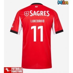 Benfica Dodi Lukebakio #11 Hemmatröja 2025-26 Kortärmad