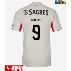 Benfica Franjo Ivanovic #9 Bortatröja 2025-26 Kortärmad