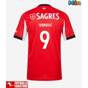Benfica Franjo Ivanovic #9 Hemmatröja 2025-26 Kortärmad