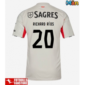 Benfica Richard Rios #20 Bortatröja 2025-26 Kortärmad